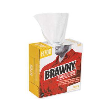 Brawny® Professional Medium Weight Hef Shop Towels, 9 1-10 X 16 1-2, 100-box freeshipping - TVN Wholesale